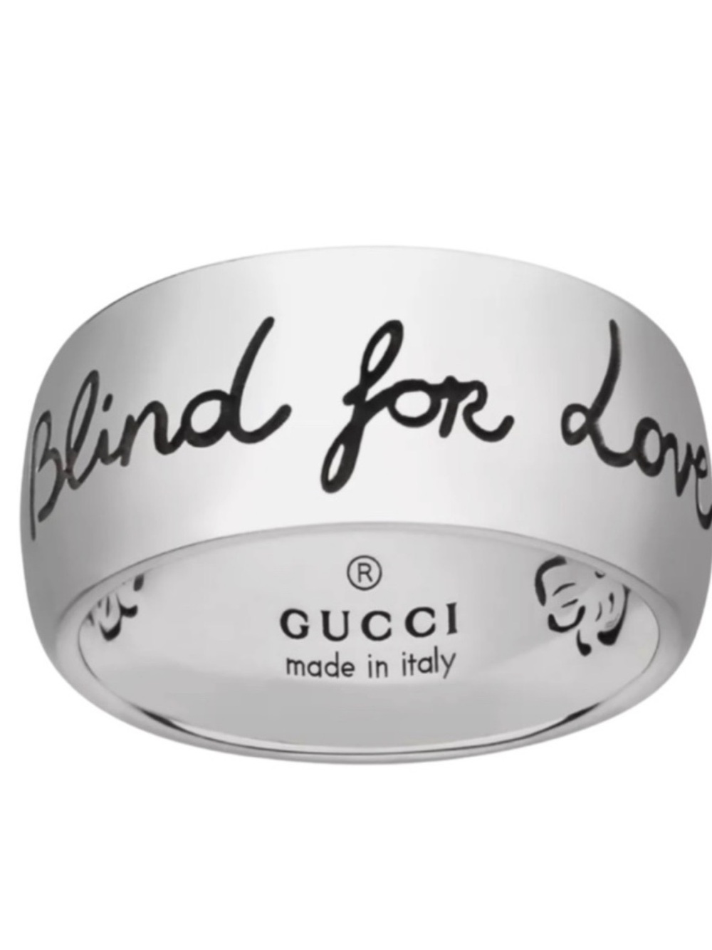 Blind for love Gucci ring